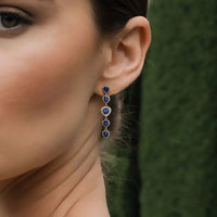 Embrace Diamond Drop Earrings in 14K Yellow Gold