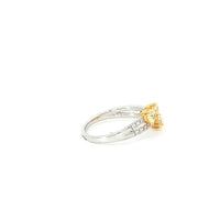 Golden Bloom Dual Band Diamond Ring in 14K Yellow Gold