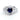Royal Blue Sapphire 14K White Gold (18K Custom) Baguette Diamond Ring
