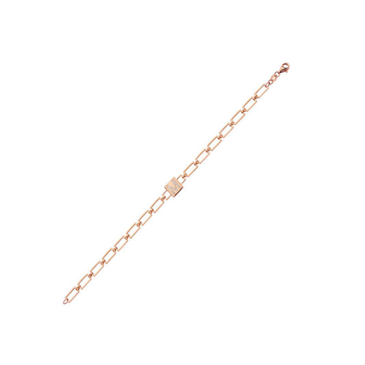 Emberglow Diamond 4Mm Chain Bracelet in 14K Yellow Gold