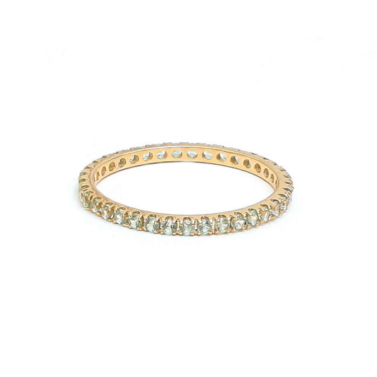 Diamond Eternity Band 14K Gold Ring