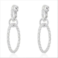 Flawless Aura Diamond Danglers Drop Earrings in 18K Yellow Gold