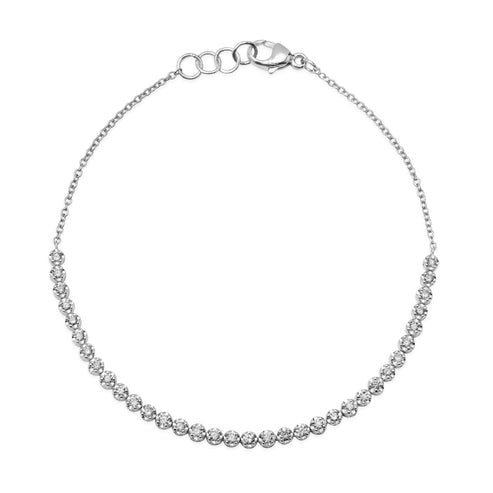 Dream Diamond Link Bracelet in 14K Yellow Gold