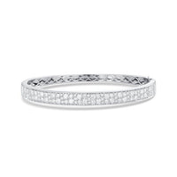 Symphony Diamond Bangle Bracelet in 14K Yellow Gold