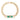 Malachite Butterfly 14K (or 18k upon request) Yellow Gold Curb Chain Bracelet