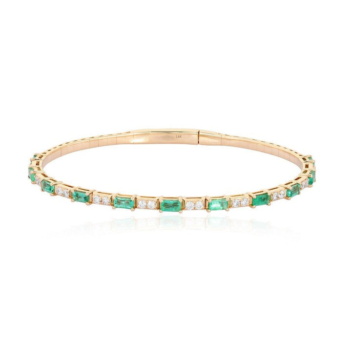 Eternal Shine Designer Diamond Bracelet in 14K Yellow Gold