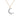 Brilliance Half Moon 14K (or 18k upon request) Yellow Gold Pendant Necklace
