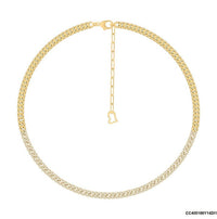 Diamond Legacy Link Necklace in 14K Yellow Gold