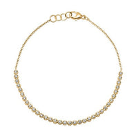 Dream Diamond Link Bracelet in 14K Yellow Gold