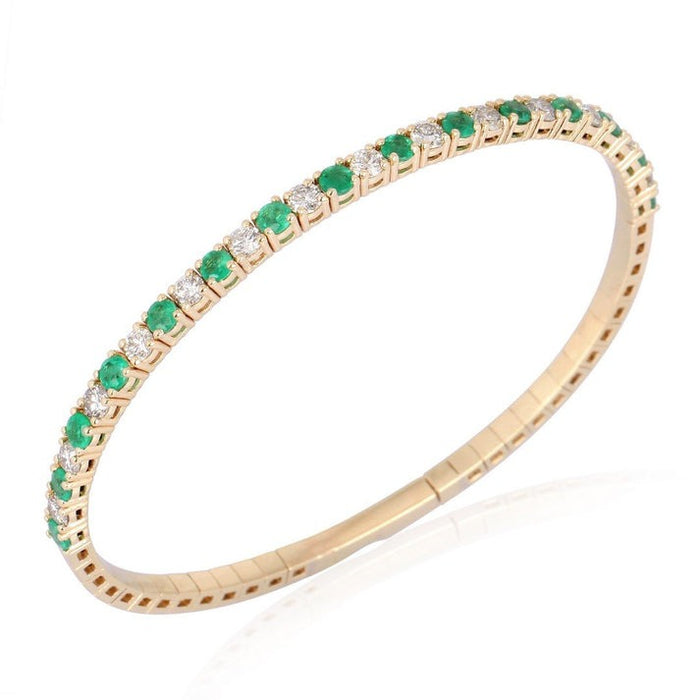 Greenlight Grace Alternating Gem Bracelet in 14K Yellow Gold