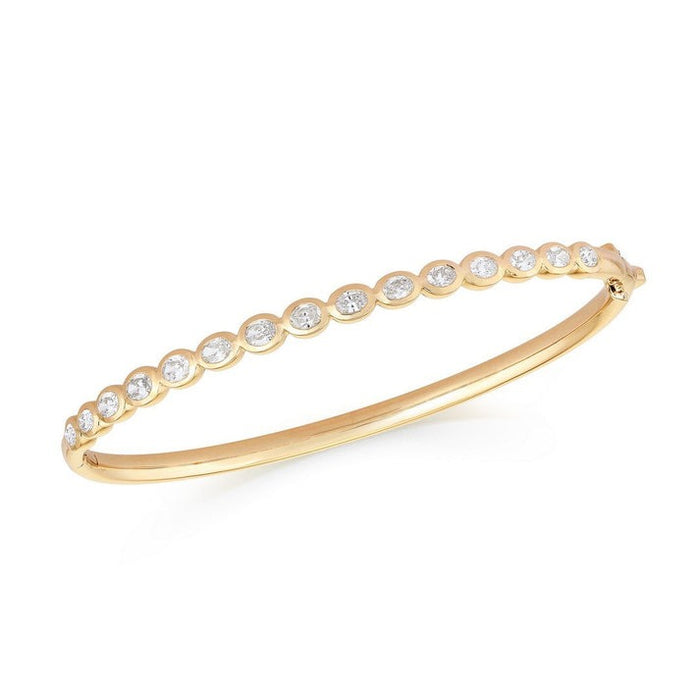 Shine Trendsetting Diamond Bracelet in 14K Yellow Gold