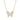 Diamond Pave Butterfly 14K (or 18k upon request) Yellow Gold Pendant Necklace
