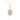 Diamond Shield Charm 14K Yellow Gold Pendant Necklace