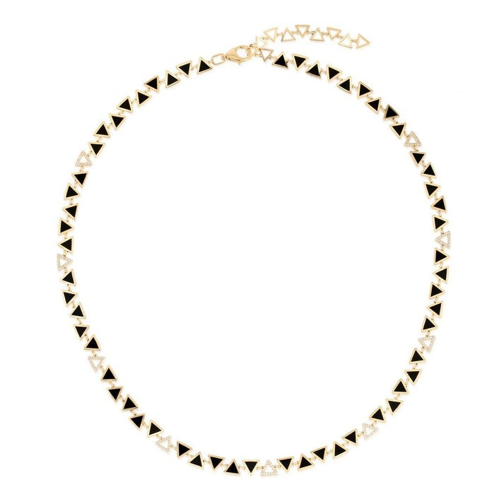 Diamond Vertical Drop Pendant Necklace in 14K Yellow Gold