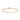 Brilliant Horizon 14K (or 18k upon request) Yellow Gold Diamond Tennis Bracelet