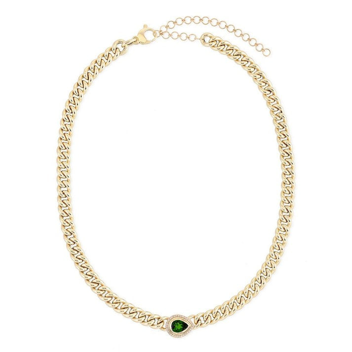Shining Arc Diamond Lariat Necklace in 14K Yellow Gold