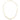 Elongated Paperclip 14K (or 18k upon request) White Gold Chain Necklace