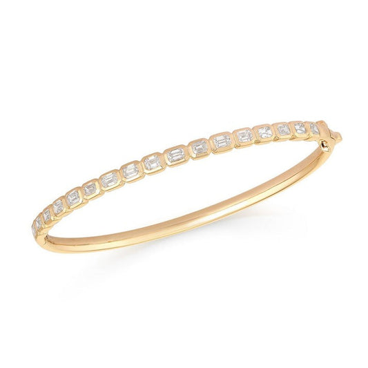 Wristwear Modern Diamond Bracelet in 14K Yellow Gold