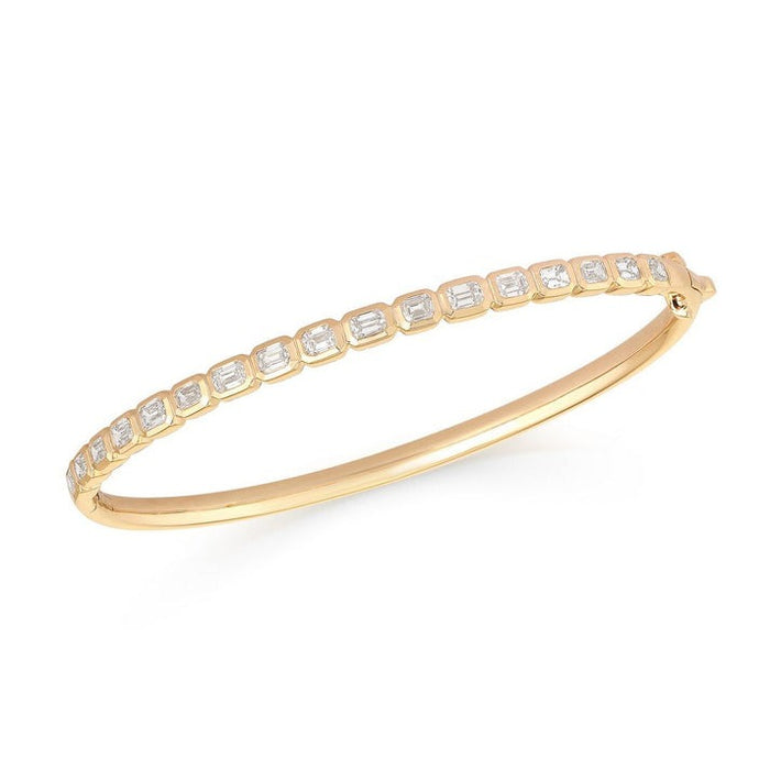 Wristwear Modern Diamond Bracelet in 14K Yellow Gold