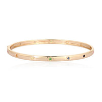 Eternal Horizon Diamond Bracelet in 14K Yellow Gold