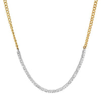Sunflower Medallion Diamond Pendant Necklace in 14K Yellow Gold