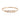 Slim Bangle 14K (or 18k upon request) Rose Gold Pink Sapphire Bangle Bracelet