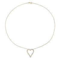 Shine Diamond Pendant Necklace in 14K Yellow Gold