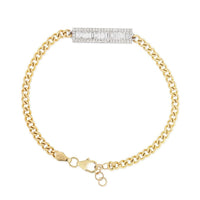 Royal Golden Diamond Link Bracelet in 14K Yellow Gold