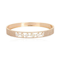 Aurora Classic Bangle Bracelet in 14K Yellow Gold