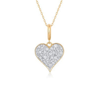 Minimal Pink Sapphire Pendant Necklace in 14K Yellow Gold