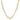 Oval Diamond Accents 14K (or 18k upon request) Yellow Gold Link Chain Necklace