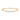 Opulent Line 14K (or 18k upon request) Yellow Gold Diamond Accent Ridge Bracelet