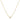 Heart Diamond 14K (or 18k upon request) Yellow Gold Pendant Necklace
