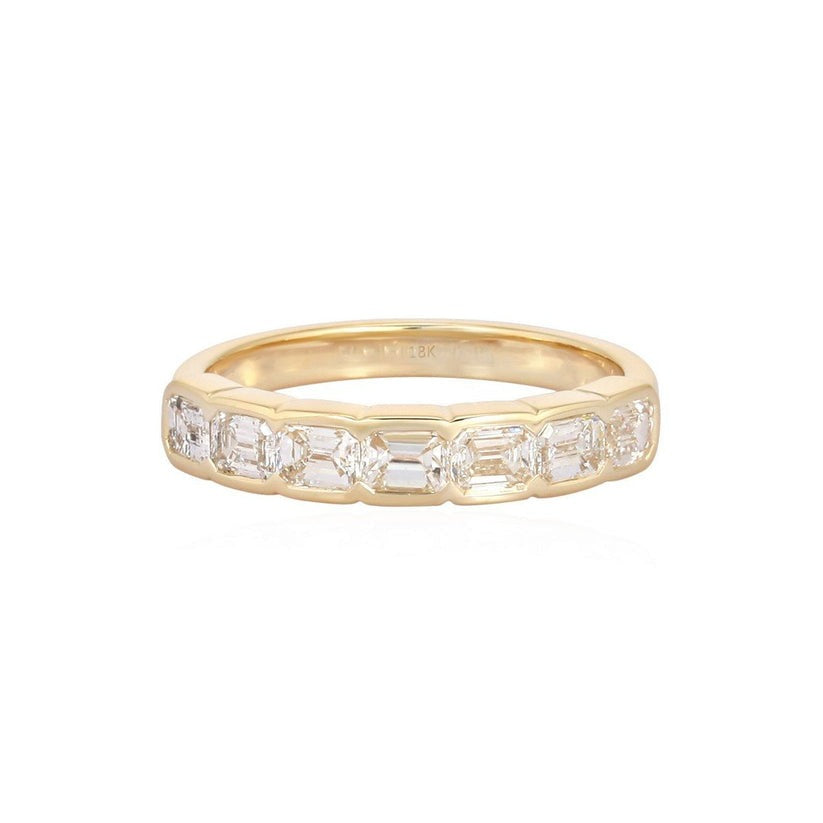 Dawn Diamond Eternity Ring in 14K Yellow Gold