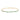 Classic Emerald 14K (or 18k upon request) Yellow Gold Diamond Tennis Bangle