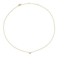 Heart Diamond Pendant Necklace in 14K Yellow Gold