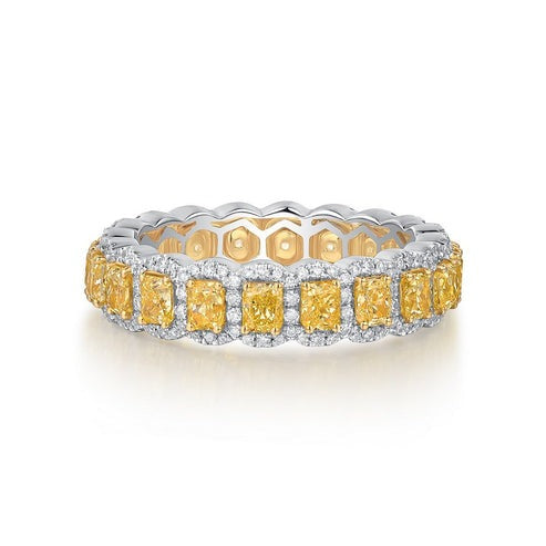Diamond Sweet Forever Eternity Ring in 18K White Gold