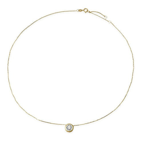 Diamond Lush Diamond 14K Yellow Gold Pendant Necklace