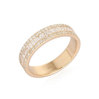 Celestial Baguette Diamond Eternity Ring in 14K Gold