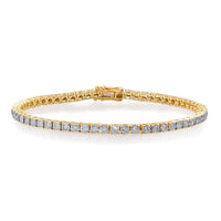 Spinel Radiance Tennis Bracelet in 14K Yellow Gold