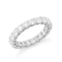 Romance Diamond Eternity Ring in 18K White Gold