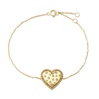 Infinite Dawn Bangle Charm Bracelet in 14K Yellow Gold
