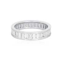 Heirloom Diamond Eternity Ring in 18K White Gold