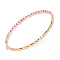 Radiant Elegance Bangle Bracelet in 14K Yellow Gold