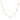 Diamond Luxe Revival 14K (or 18k upon request) Yellow Gold Station Necklace