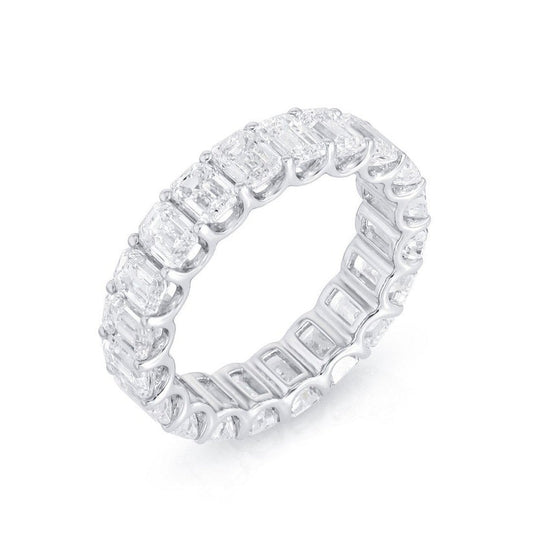 Infinite Light White Fancy Cut Diamond Ring in 18K Gold