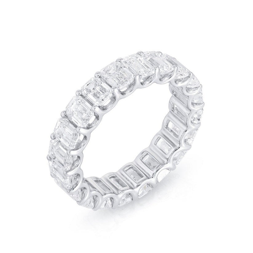 Infinite Light White Fancy Cut Diamond Ring in 18K Gold