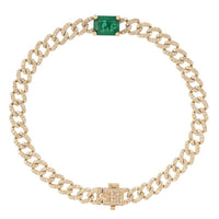 Aura Charm Mystic Bangle Bracelet in 14K Yellow Gold