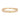 Baguette Round Diamond 14K (or 18k upon request) Gold Layered Bangle Bracelet