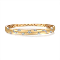 Pure Essence Diamond Bracelet in 14K Yellow Gold